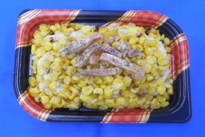 こぼれるコーンのじゃがバター