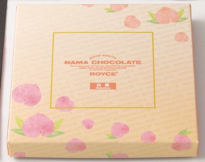 ロイズ　生チョコレート［白桃］