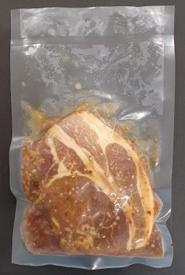 国産豚ロースステーキ（にんにく醤油）