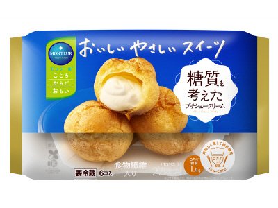 糖質を考えたプチシュークリーム