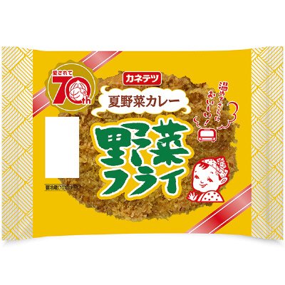 野菜フライ　夏野菜カレー