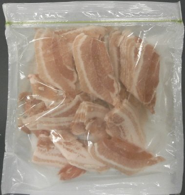 国産豚バラ切落し（）