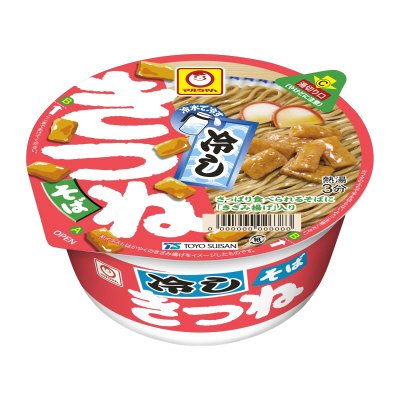 冷しきつねそば