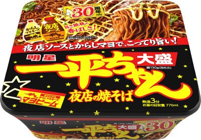 一平ちゃん夜店の焼そば　大盛　ケース