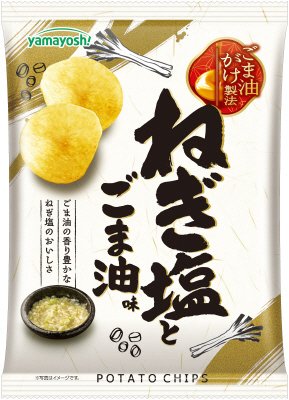 ポテトチップス　ねぎ塩とごま油味