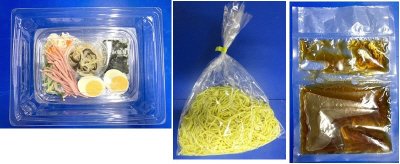 韓国のり付き！６種具材の冷やし中華（醤油）