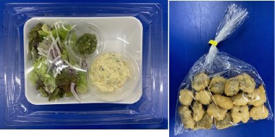 カリふわ白身魚フリッターの和風わさびタルタルソース　３人前