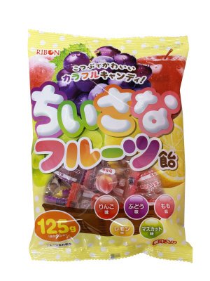 １２５ｇ　ちいさなフルーツ飴