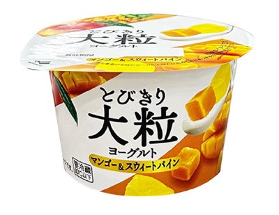 とびきり大粒ヨーグルト　マンゴー＆スウィートパイン