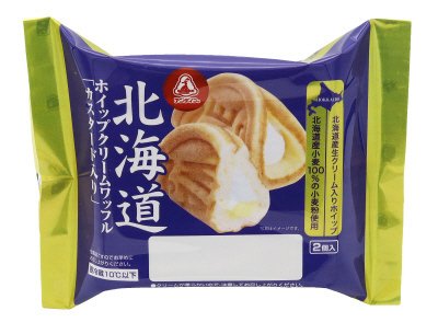 北海道ホイップクリームワッフル