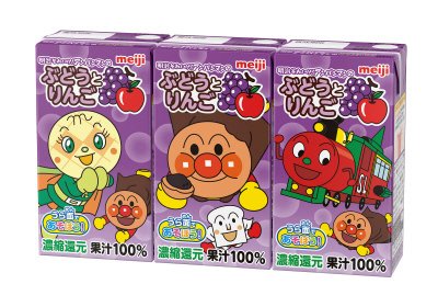 明治それいけ！アンパンマンのぶどうとりんご