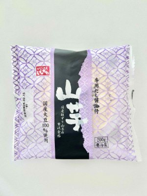 山芋寄せ豆腐　だし醤油付