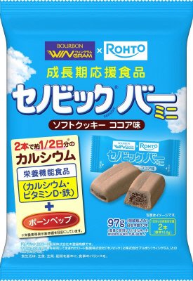 セノビックバーミニソフトクッキーココア味