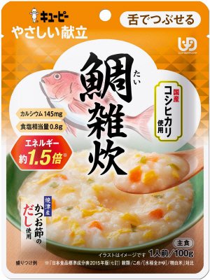 やさしい献立　鯛雑炊