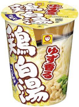 縦型ビッグ　ゆず香る鶏白湯うどん