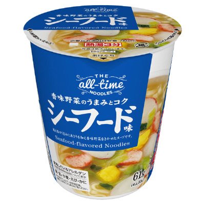 オールタイムヌードル　シーフード味