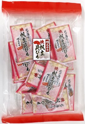 焼帆立貝ひも　明太子味