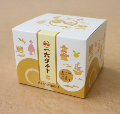 ひと切れ一六タルトアソート（柚子・宇治抹茶・栗づくし）