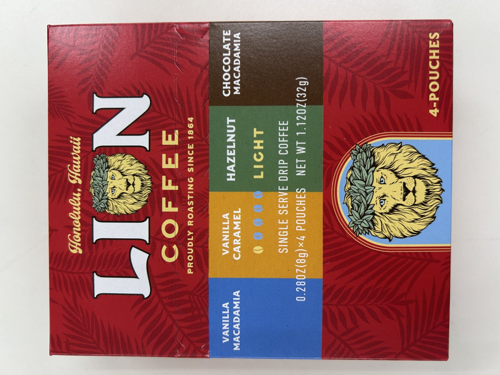 ライオンコーヒーシングルサーブ４Ｐアソート