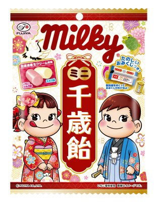 ミルキーミニ千歳飴袋