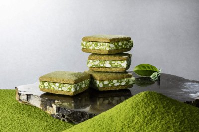 お抹茶ショコラサンド　茶の福