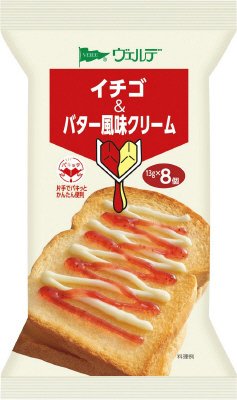 イチゴ＆バター風味クリーム