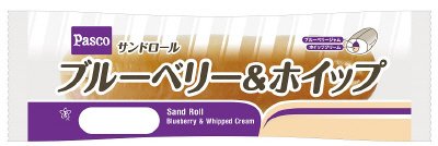サンドロール　ブルーベリー＆ホイップ