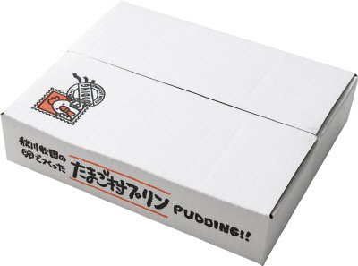 秋川牧園の卵でつくったたまご村プリン