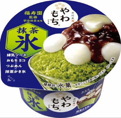 やわもちアイス　抹茶氷