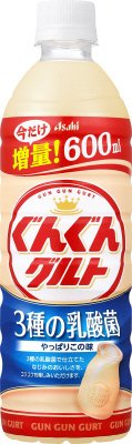 「ぐんぐんグルト　３種の乳酸菌」増量品