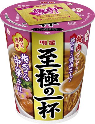 至極の一杯　梅香る中華そば