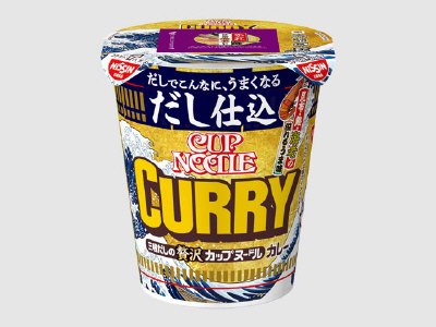 だし仕込　カップヌードル　カレー