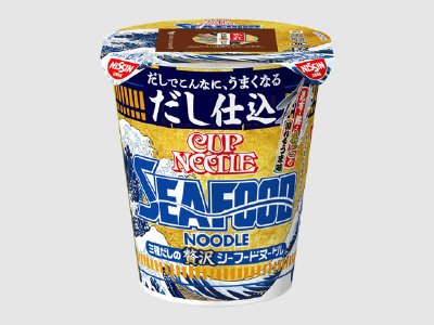 だし仕込　カップヌードル　シーフードヌードル
