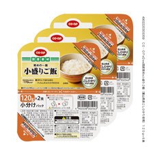 小盛りご飯（富山県産こしひかり使用）