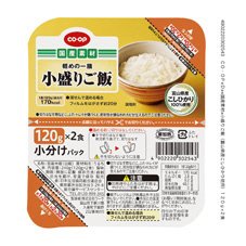 小盛りご飯（富山県産こしひかり使用）