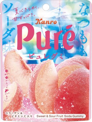 ピュレグミなつももソーダ