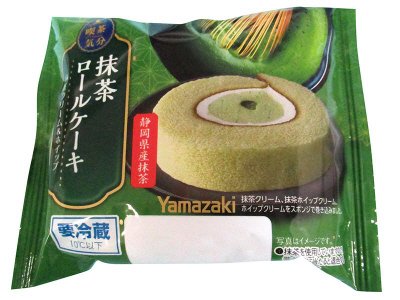 抹茶ロールケーキ