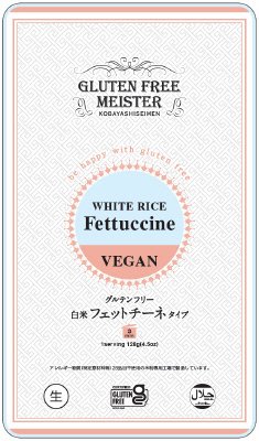 グルテンフリーヌードル　フェットチーネタイプ