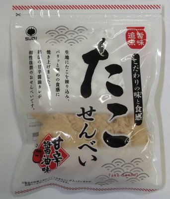 たこせんべい　甘辛醤油味