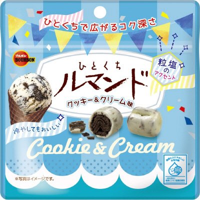 ひとくちルマンドクッキー&クリーム味