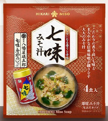 七味みそ汁４食