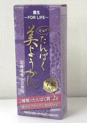 ギュッとたんぱく美ようかん