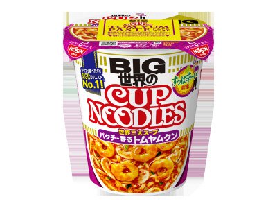 カップヌードル　パクチー香るトムヤムクン　ビッグ