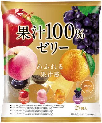 ２７個果汁１００％ゼリー