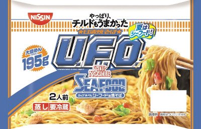 チルド　日清焼そばＵ．Ｆ．Ｏ．　カップヌードルシーフード味焼そば　２人前