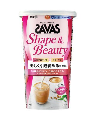 ザバス　シェイプ＆ビューティ　ミルクティー風味