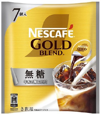 ネスカフェ　ゴールドブレンド　ポーション　無糖　7個