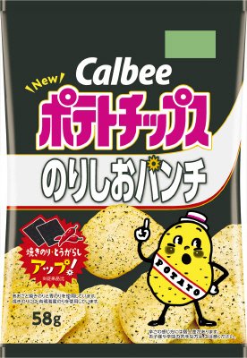 ポテトチップスのりしおパンチ