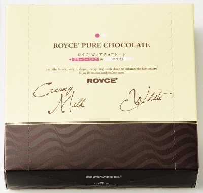 ロイズ　ピュアチョコレート［クリーミーミルク＆ホワイト］