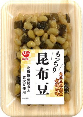 もっちり昆布豆